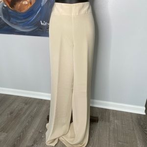 NWT Akris Champagne 100% Silk Pants Size 12